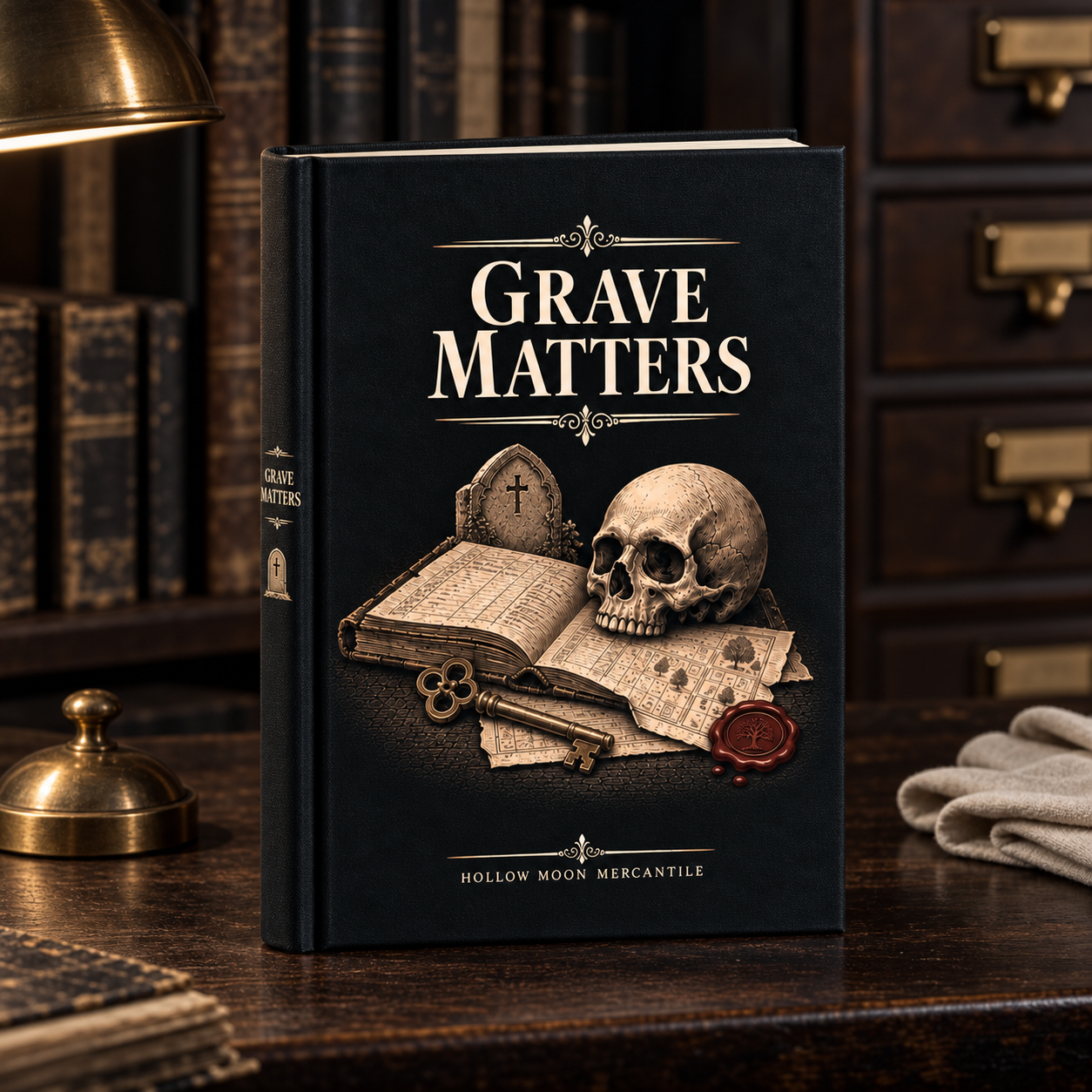 Grave Matters hardcover journal