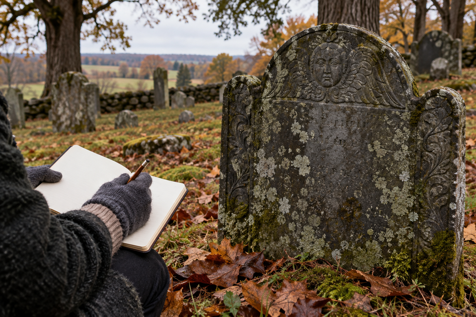 How to Document a Cemetery Visit Without Damaging the Stones